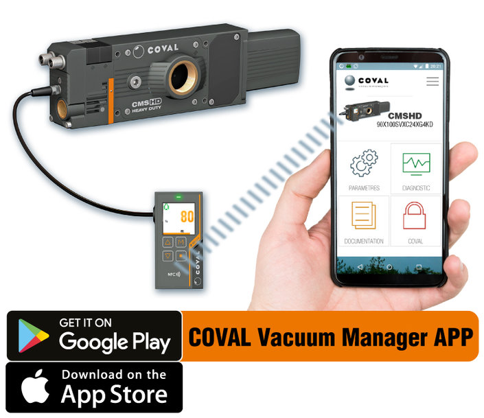 New CMS HD VX multistage vacuum pumps from Coval, with added intelligence and communications capability